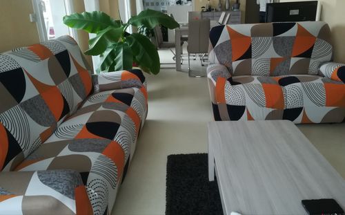 Customer photo review of Vintage - Housses Extensibles de Fauteuil et Canapé - La Maison des Housses