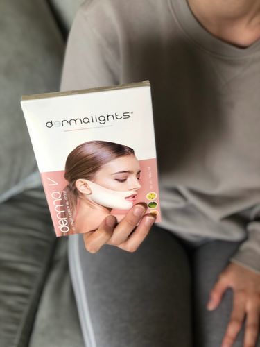 Customer photo review of Masque amincissant DermaV™