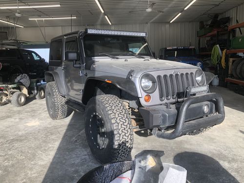 Customer photo review of Aerolidz Light Bar Cover - 50” 52” - Clear -  Dual Row