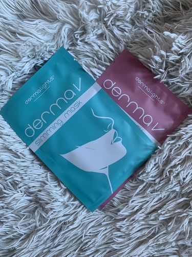 Customer photo review of Masque amincissant DermaV™