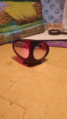 Customer photo review of Car Blind Rearview Mirror