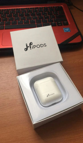 Customer photo review of HiPods Blanc