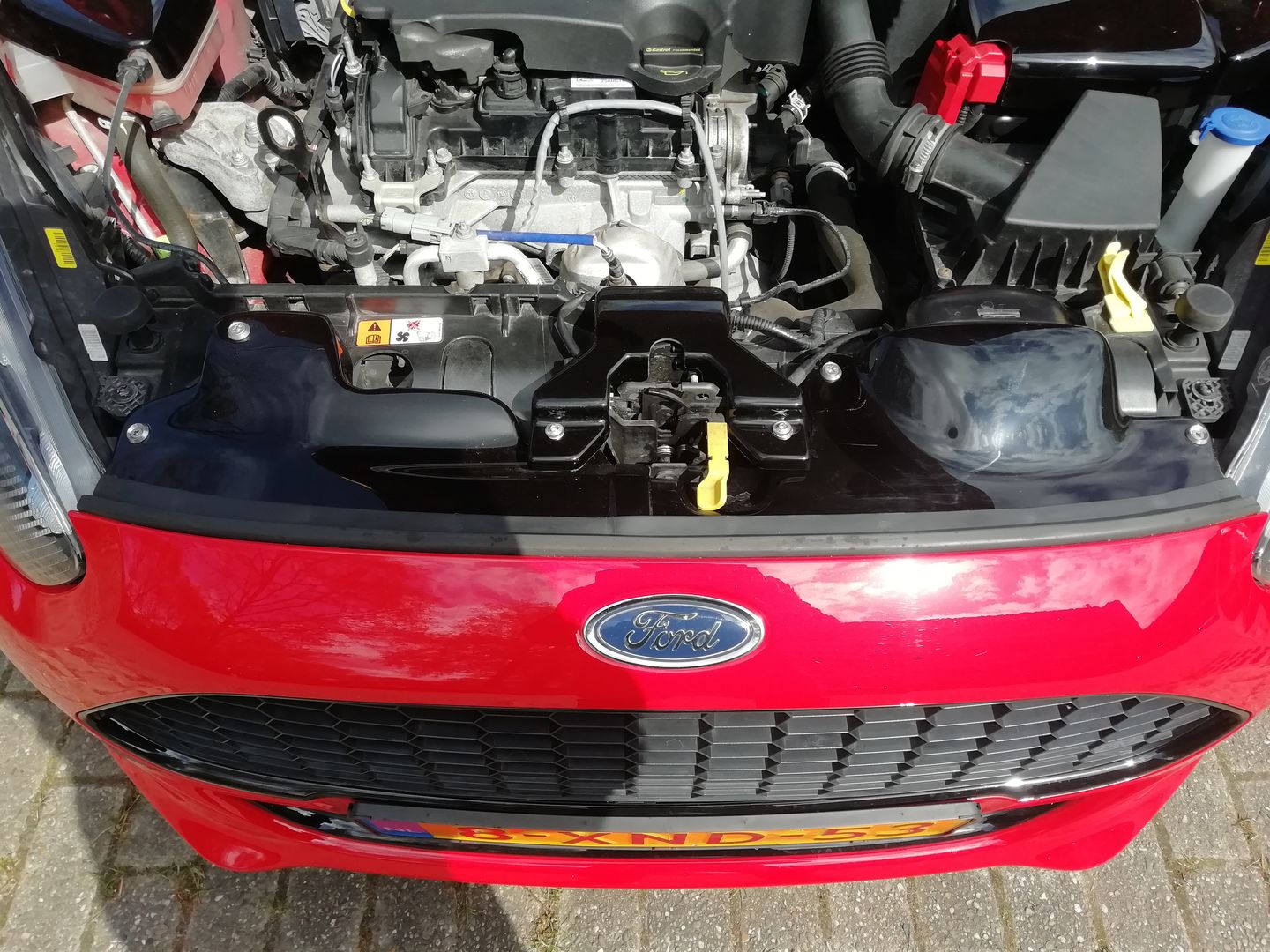 Customer photo review of Engine Bay Slam Panel Covers (various finishes) - MK7.5 Fiesta inc ST180