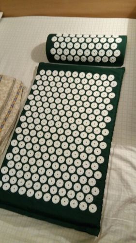 Customer photo review of Acupressure Massage Yoga Mat