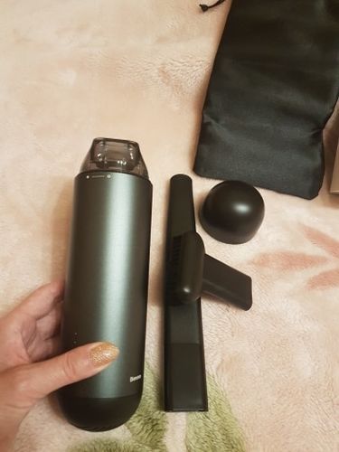 Customer photo review of Portable Car Vacuum Cleaner