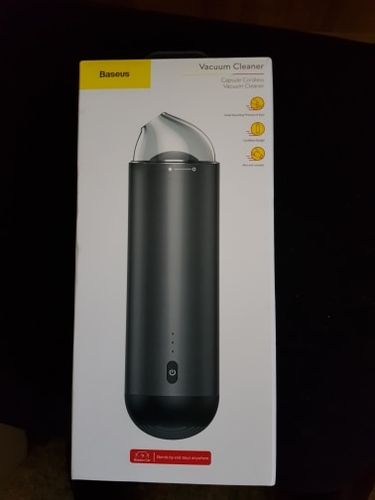 Customer photo review of Portable Car Vacuum Cleaner