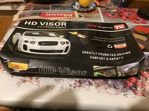 Customer photo review of Day and Night Car Visor