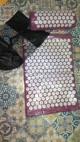 Customer photo review of Acupressure Massage Yoga Mat