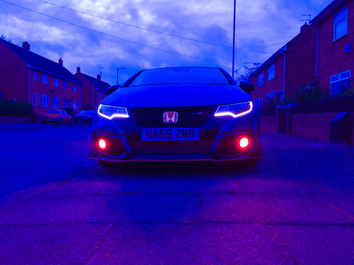 Customer photo review of Honda Civic Type R FK2 Fog Light Armour