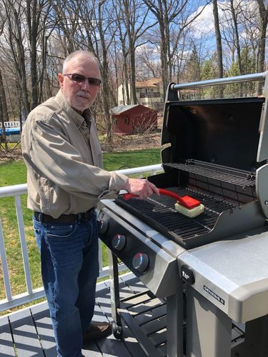Customer photo review of Double Up: 2 Brushes + 4 Cleaning Heads