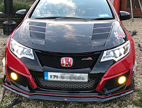 Customer photo review of Honda Civic Type R FK2 Fog Light Armour