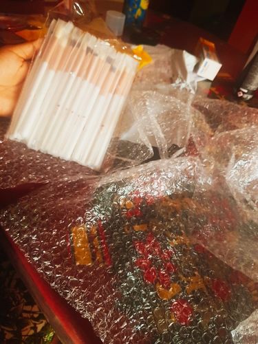 Customer photo review of 15 Kit Pinceau Maquillage Anti-cernes / Blush / Fard Paupiere / Sourcil