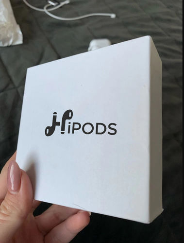 Customer photo review of HiPods Blanc