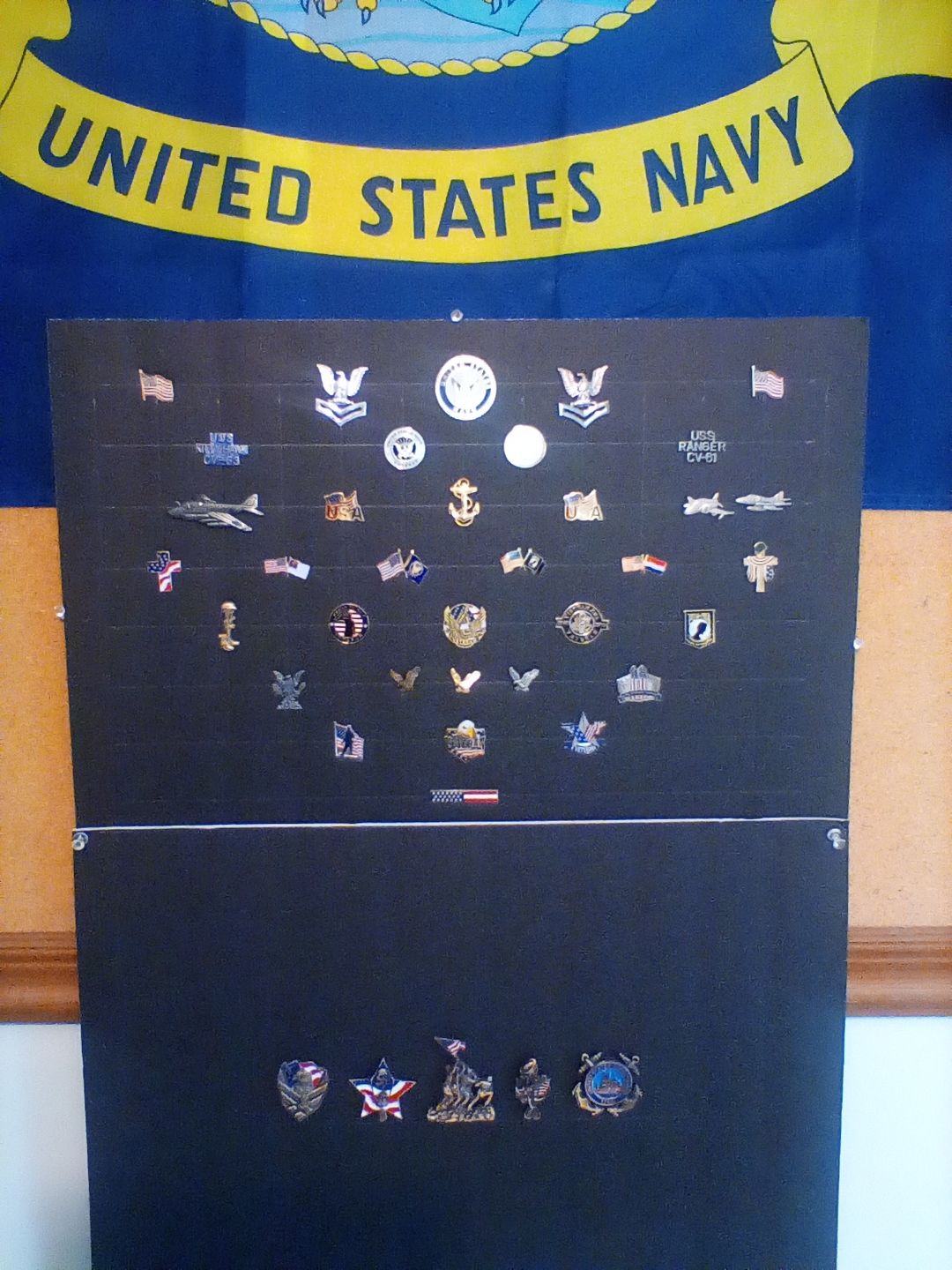 Customer photo review of K-9 Veteran Pin