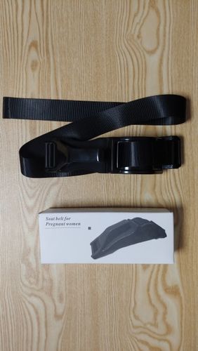 Customer photo review of Maternity Seat Belt Adjuster