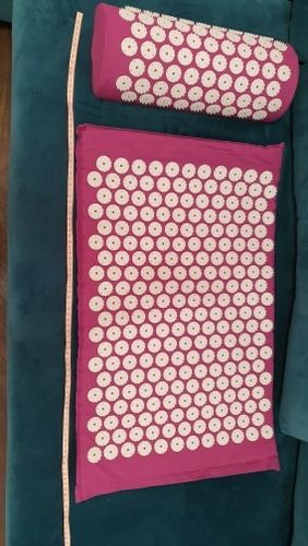 Customer photo review of Acupressure Massage Yoga Mat