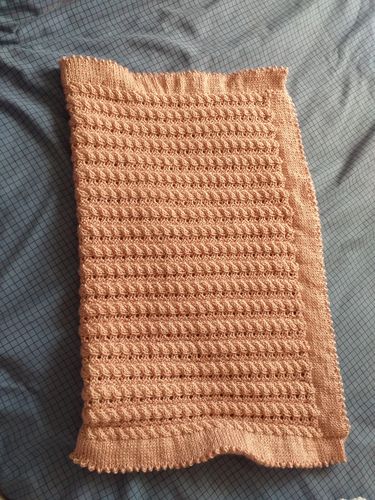 Customer photo review of Baby Mystery Knitting Box