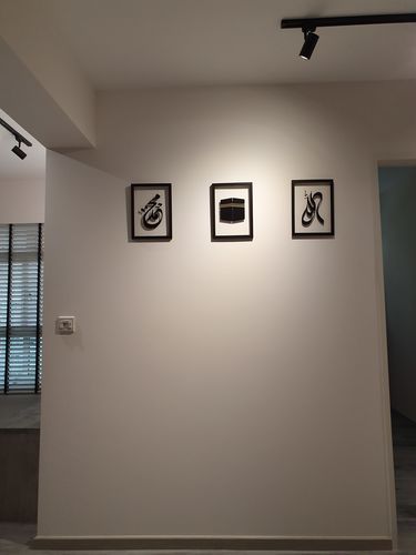 Customer photo review of A' Size Frame Acrylic - Kaaba v2