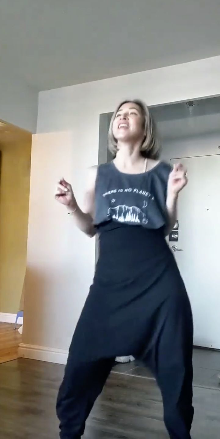Customer photo review of Organic Cotton Harem Pants