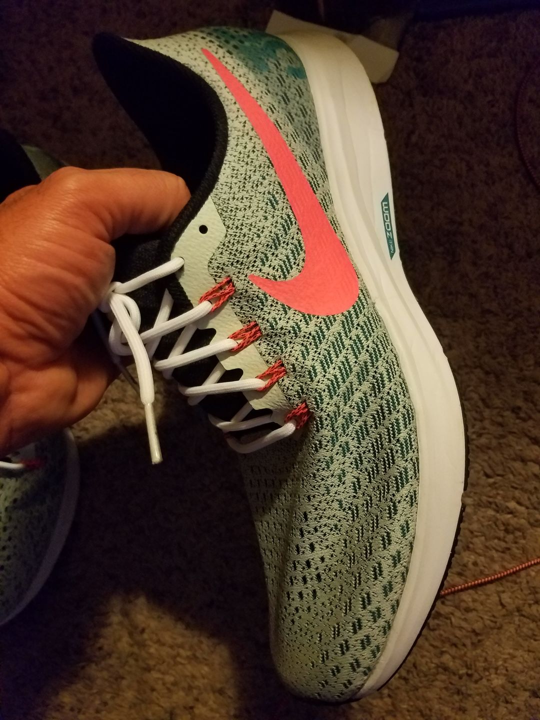 Customer photo review of Round Standard Shoe Laces - Solids