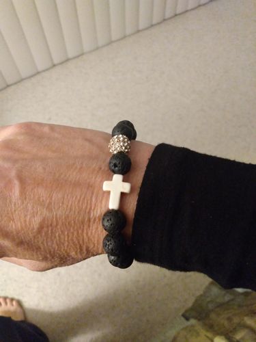 Customer photo review of ' Thou Art With Me ' Bracelets