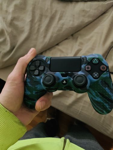 Customer photo review of Marine Blue Camo - PS4 Controller Skin