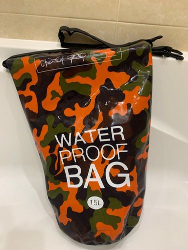 Customer photo review of IncoAdventures "Waterproof Swimming Bag"® - 30% OFF TODAY ONLY