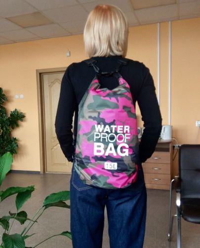 Customer photo review of IncoAdventures "Waterproof Swimming Bag"® - 30% OFF TODAY ONLY