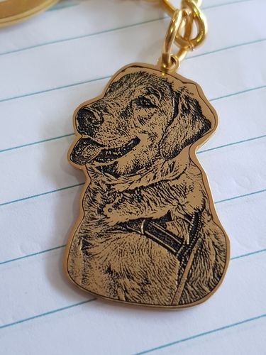 Customer photo review of Silvercut™ Keychain