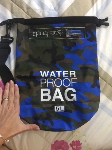 Customer photo review of IncoAdventures "Waterproof Swimming Bag"® - 30% OFF TODAY ONLY