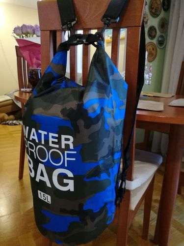 Customer photo review of IncoAdventures "Waterproof Swimming Bag"® - 30% OFF TODAY ONLY
