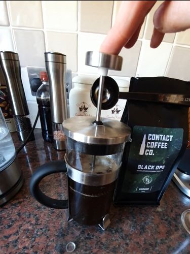 Customer photo review of Black Ops Coffee