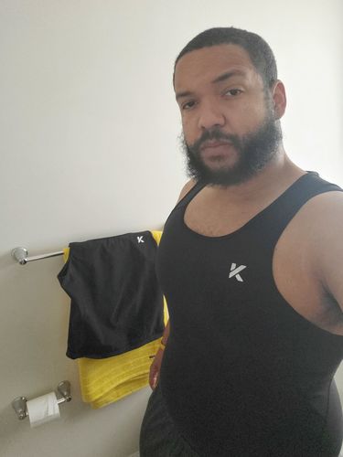 Customer photo review of Men's Heat-Trapping Sweat Vest