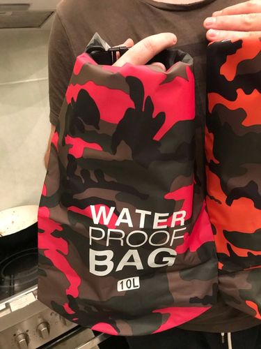 Customer photo review of IncoAdventures "Waterproof Swimming Bag"® - 30% OFF TODAY ONLY