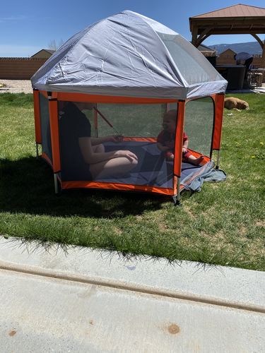 Customer photo review of Pop N' Go® Playpen