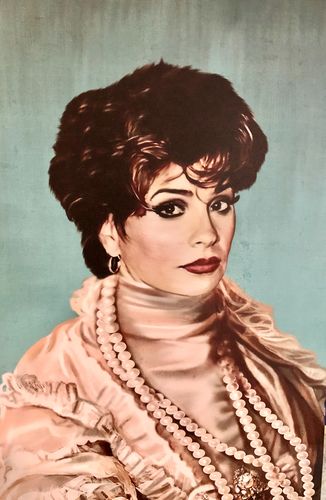 Customer photo review of The Queen Regent - Custom Canvas