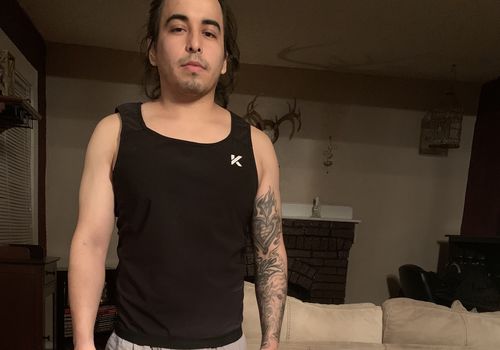 Customer photo review of Men's Heat-Trapping Sweat Vest