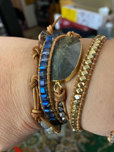 Customer photo review of Labradorit-Schutzarmband