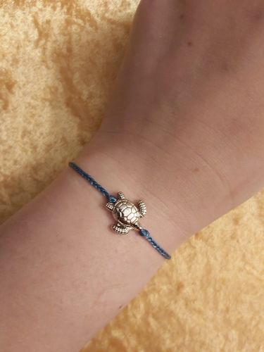 Customer photo review of Save The Turtles Charm