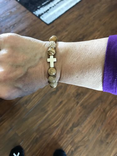 Customer photo review of ' Thou Art With Me ' Bracelets
