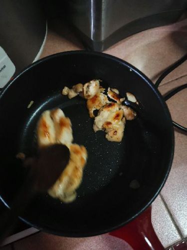 Customer photo review of EZ Marble Pan Cooker