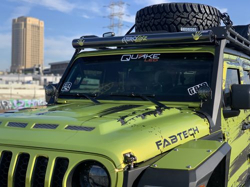 Customer photo review of Aerolidz Light Bar Cover - 50” 52” - Clear -  Dual Row