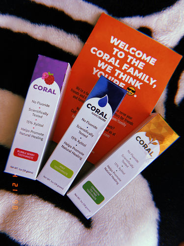 Customer photo review of Get a Coral Sample Pack for FREE!