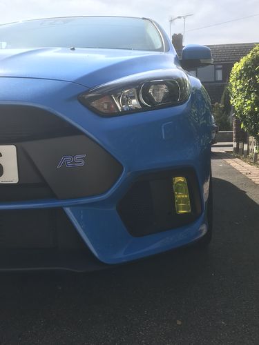 Customer photo review of Ford Focus RS MK3 Fog Light Armour