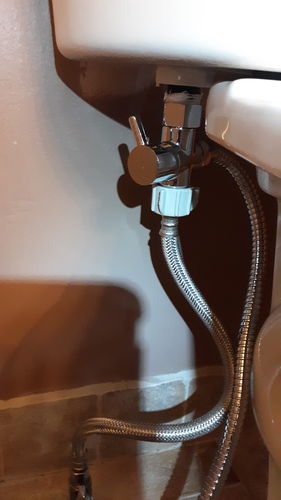 Customer photo review of Handheld Bidet Sprayer