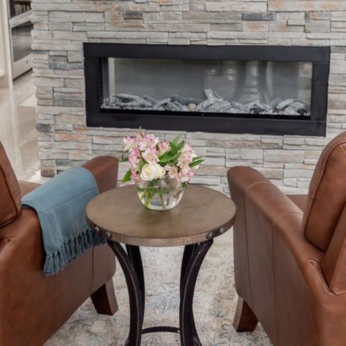 Napoleon Clearion Elite 50 Inch See Thru Built In Electric Fireplace Nefbd50he Electricfireplacesplus Com Napoleon Clearion Elite 50 Inch See, Napoleon Clearion Elite See Through Electric Fireplace