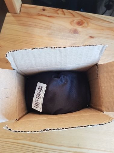 Customer photo review of Retro Jet Black Goggles
