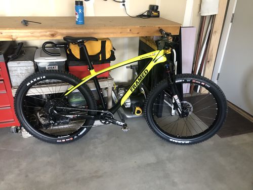 Customer photo review of Marquette Carbon Mountain Bike 27.5+