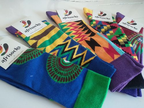 Customer photo review of The Classic Afrisocks Collection