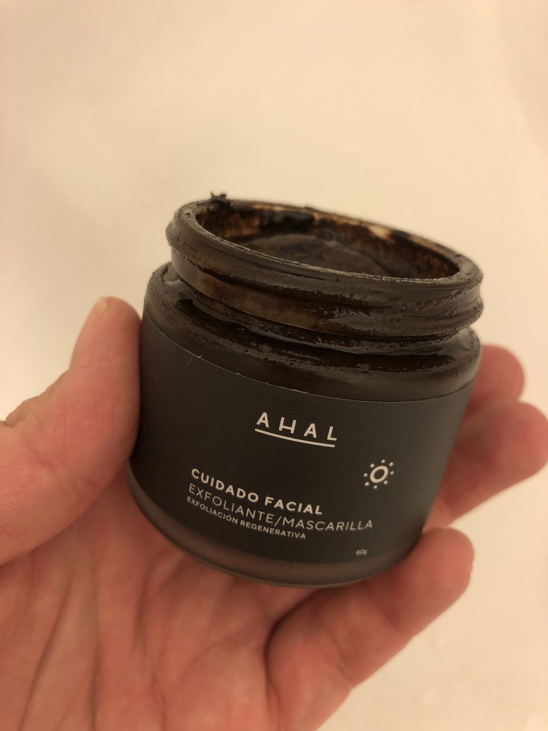 Customer photo review of Exfoliante / Mascarilla Facial de Tepezcohuite y 5 arcillas
